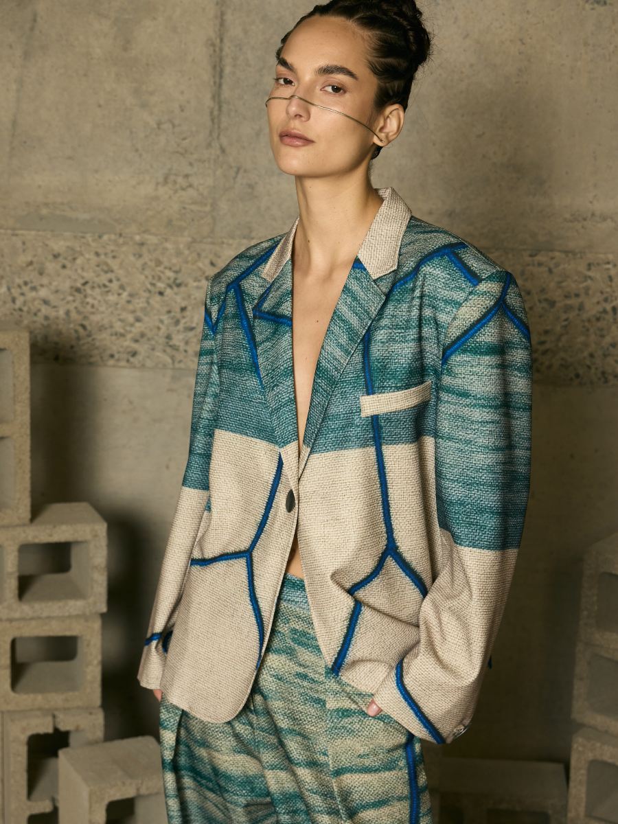 Blazer Oversized 1 Botón - Red