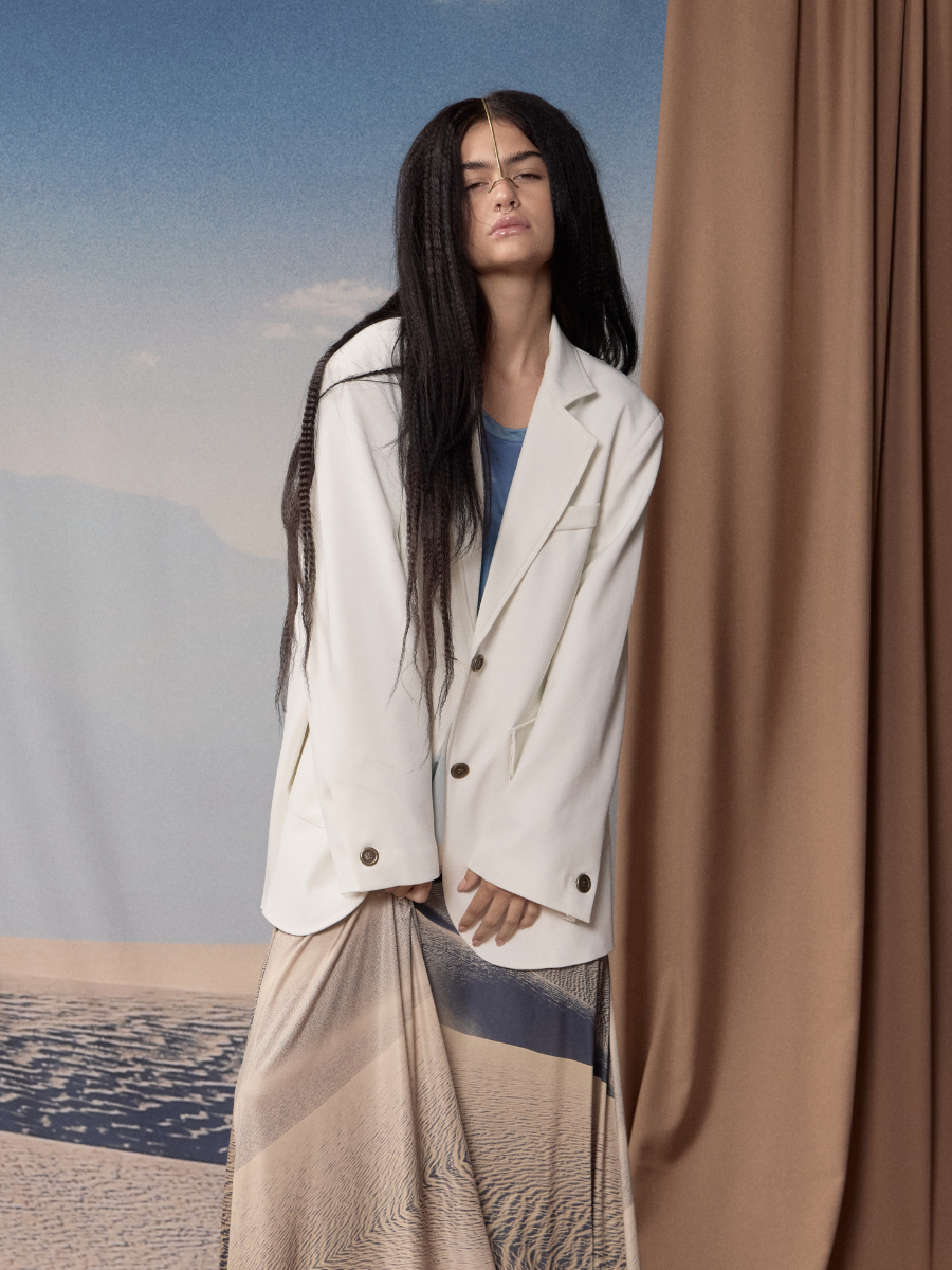 Blazer Super Oversized - Ivory