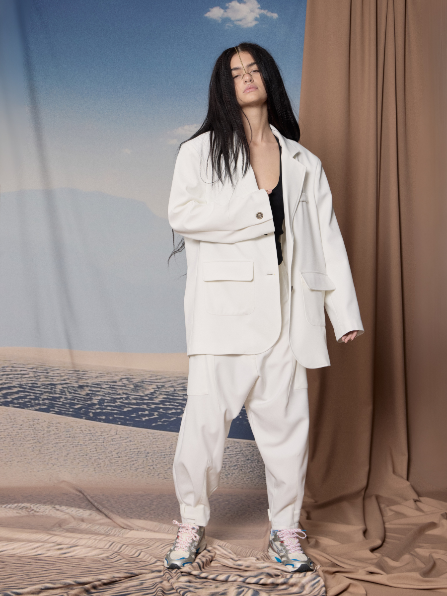 Blazer Super Oversized - Ivory