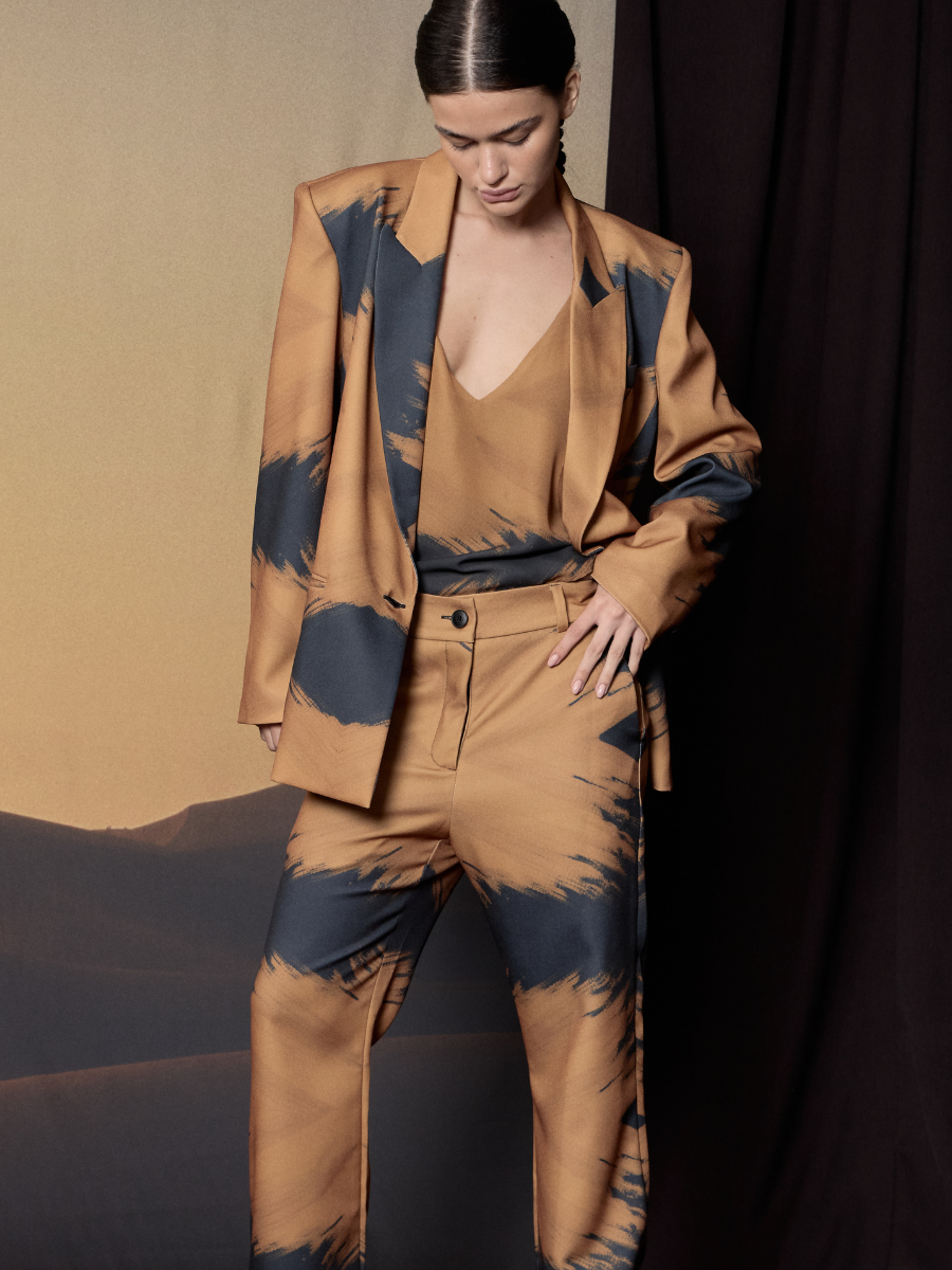Blazer Oversized - Brochazo Camel