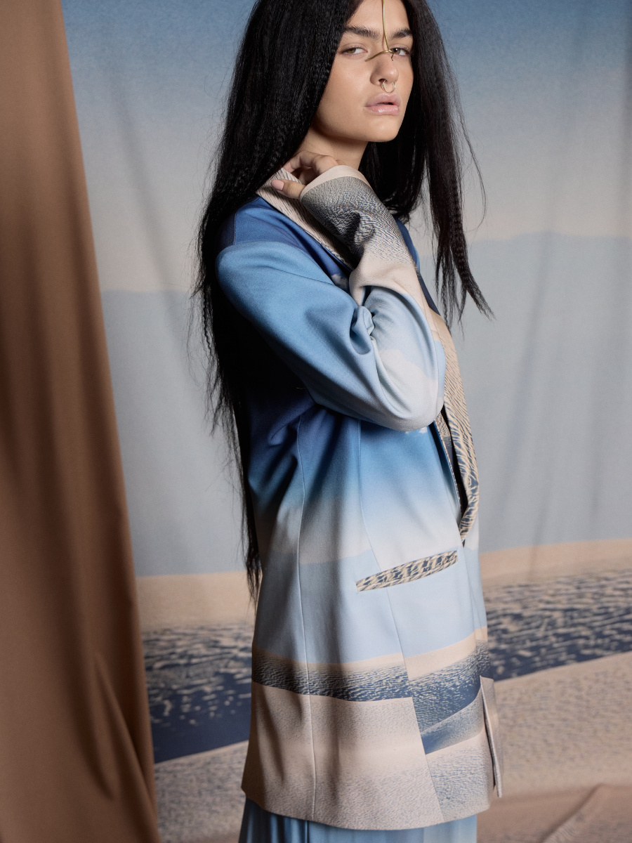 Blazer Oversized Largo - Sunrise