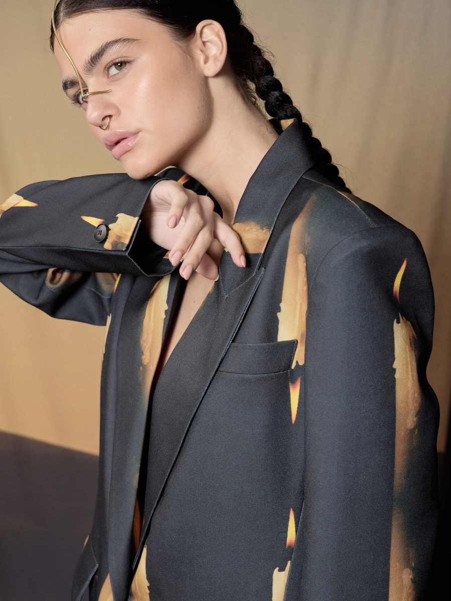 Blazer Oversized Largo - Velas
