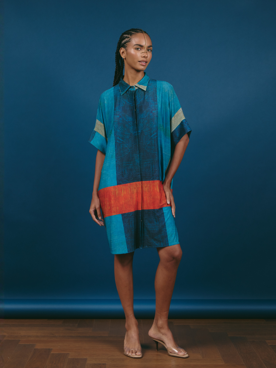 Blusón Cuadrado - Pixel Blocks