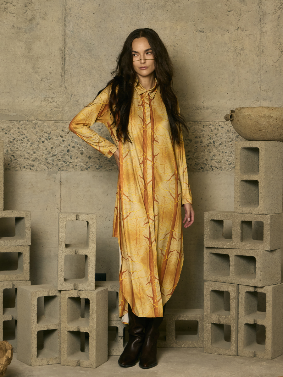 Blusón Parches Laterales - Ramas