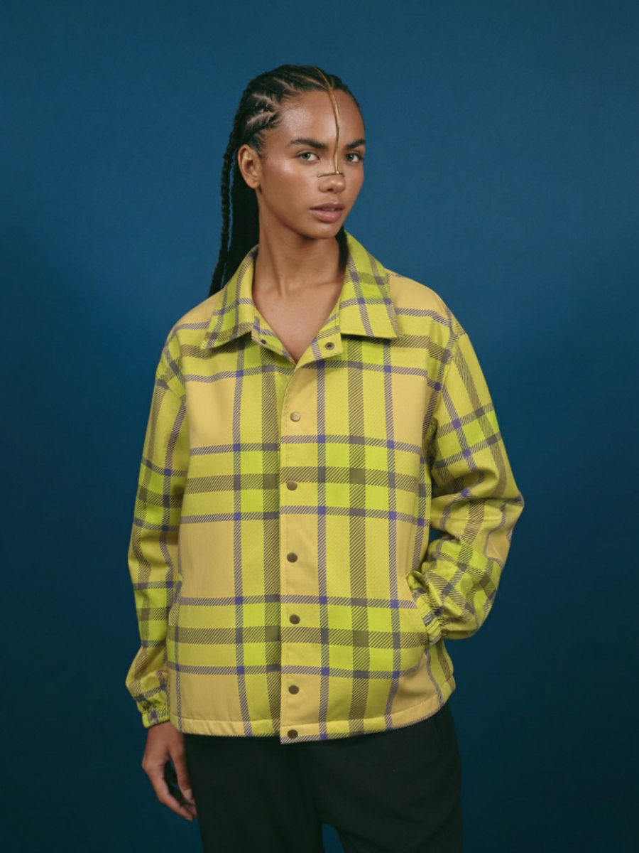 Corta Viento - Yellow Tartan