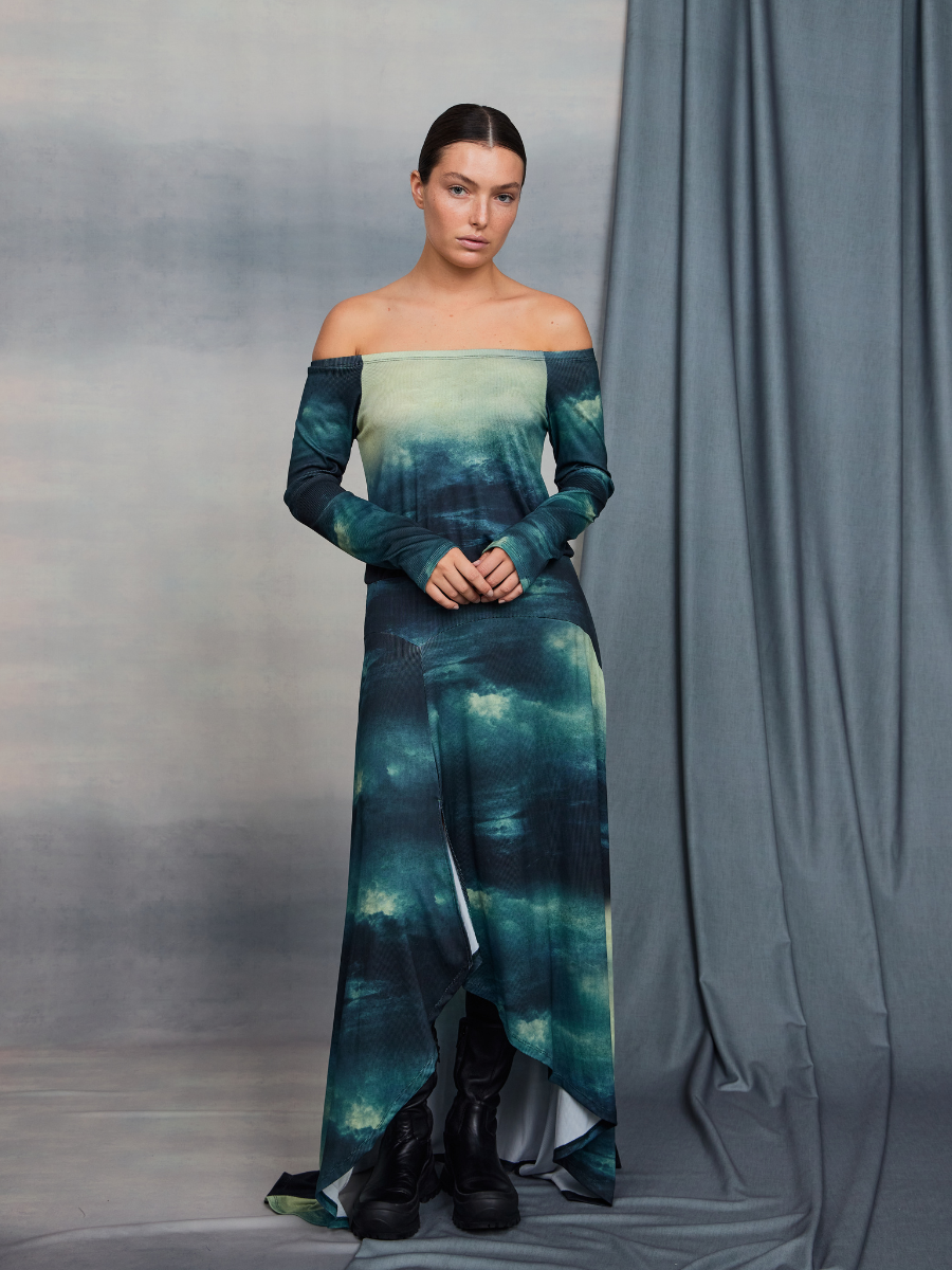 Vestido Boat - Mar
