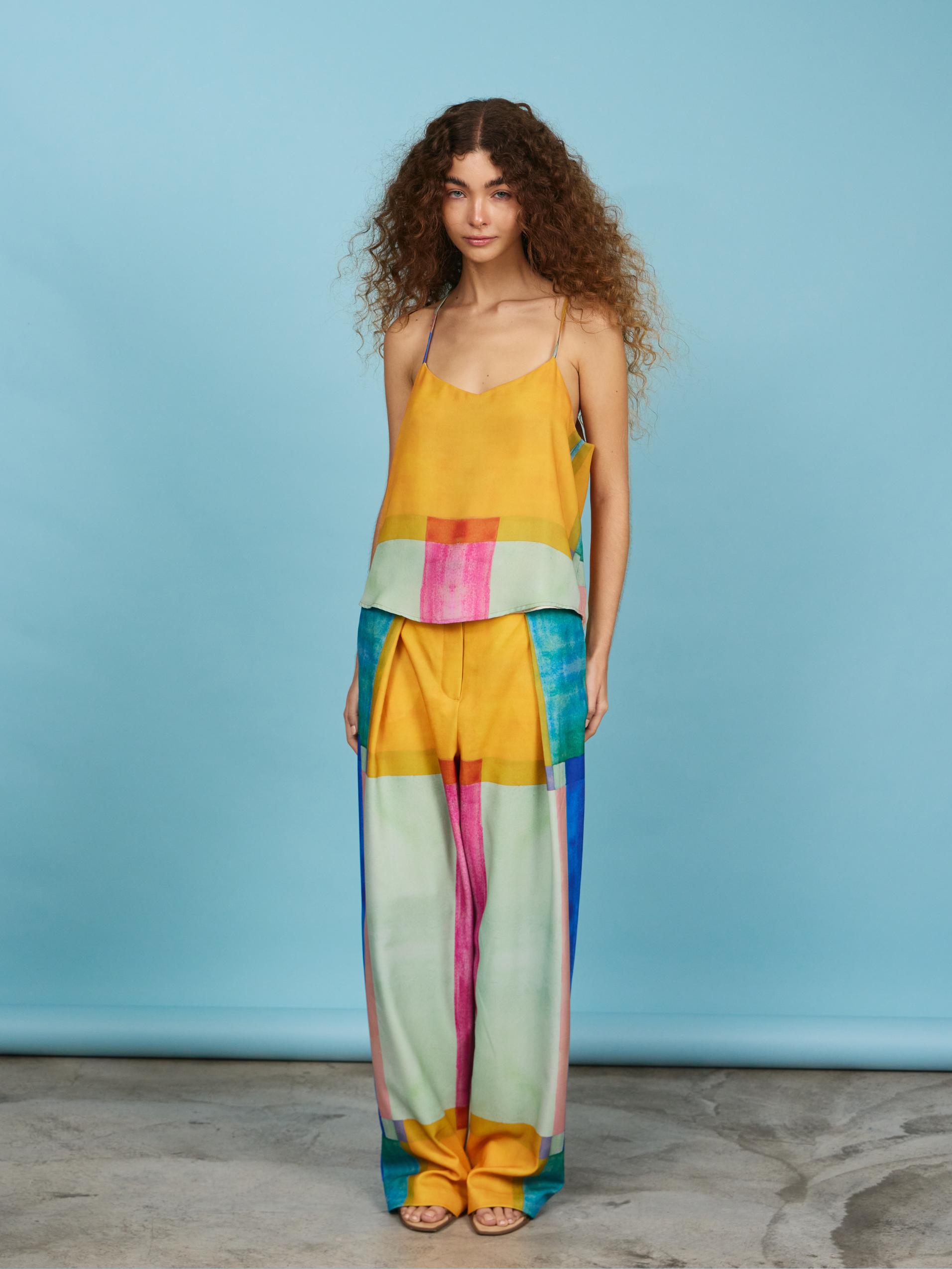 Top - Pixel Multicolor